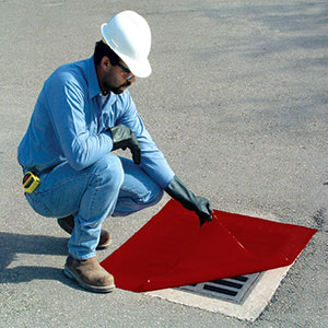 Item #16931 - Square Drain Protector, 18” x 18” x 1/4”