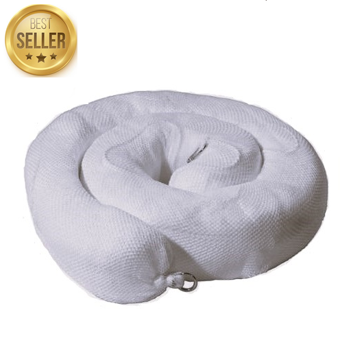 Item #11505 - White Oil Only Absorbent Booms, 5” x 10’