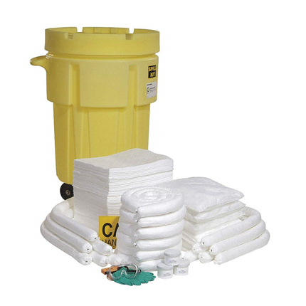 Item #16310-WO - Oil Only 95 Gallon Drum Spill Kit (with Wheels)