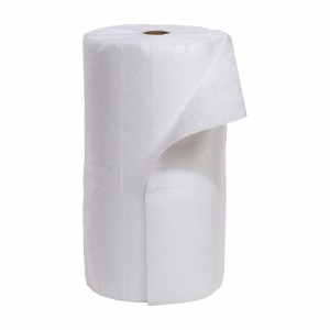 Item #13155 - White Oil Only Absorbent Roll, 30″ x 300′, Single Weight