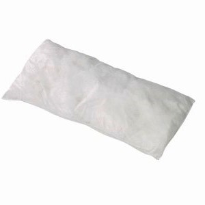 Item #AWPIL818 - White Oil Only Absorbent Pillows, 8” x 18”