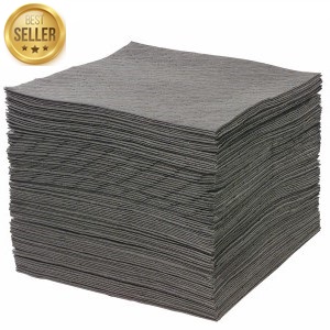 Item #11775 - Universal Gray Bonded Absorbent Pads, 15" x 18", Heavy Weight