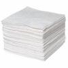 Item #13075 - White Oil Only FineFiber Absorbent Pads, 15″ x 18″, Heavy Weight