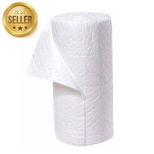 Item #13150 - White Oil Only Absorbent Roll, 30″ x 150′, Heavy Weight