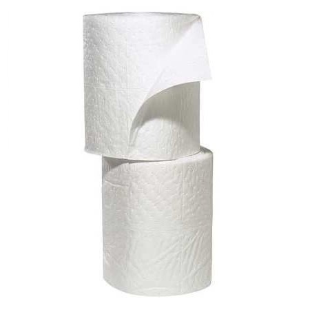 Item #13152 - White Oil Only Absorbent Rolls, 15″ x 150′, Heavy Weight