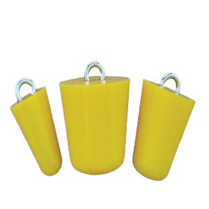 Item #16913 - Yellow Plug for 3" Diameter Drains