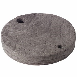 Item #11476 - Gray Universal Drum Top Pads, 22” Diameter, Heavy Weight