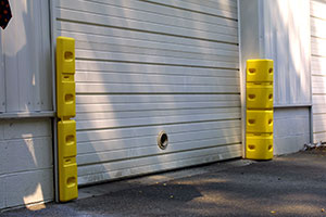 Item #1725 - Yellow Plastic Corner Protectors, 42″ x 6″ x 10″