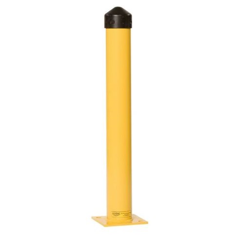 Item #1743 - Yellow Bollard Post, 36" x 4" Round