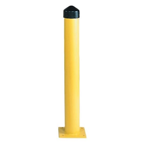 Item #1764 - Yellow Bollard Post, 42" x 6" Round