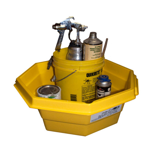 Item #A8200 - Yellow Drums Up Jr Containment Tray