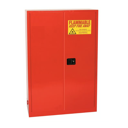 Item #PI-47 - Red 60 Gallon Paint Safety Cabinet