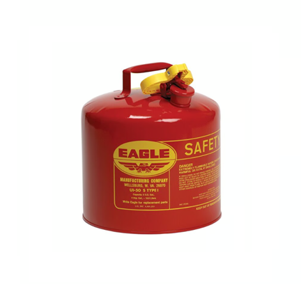 Item #UI-50-S - Red 5 Gallon Steel Safety Can