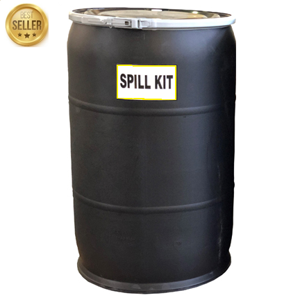 Item #18061 – Universal 55 Gallon Open-Head Drum Spill Kit