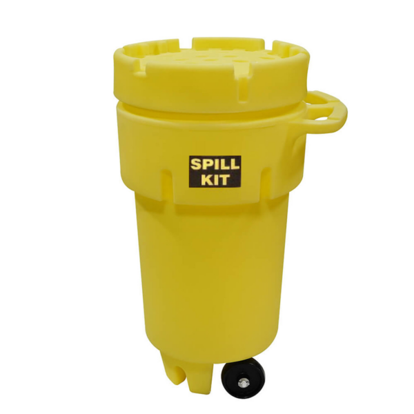 Item #18055 – Universal 50 Gallon Drum Spill Kit with Wheels